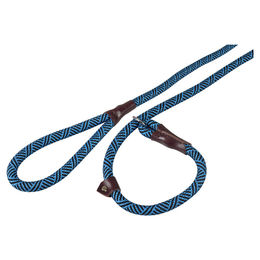 Produktbild von Flamingo Zug-Stopp-Schleppleine für Hunde aus Nylon in Blau 165 cm verstellbar