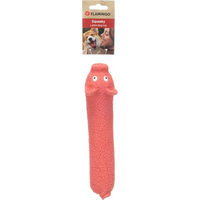 Produktbild von Flamingo Zwano Schwein Hundespielzeug aus Latex in Rosa mit Quietschfunktion