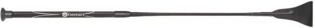 Fleck Contact Dressurgerte aus Nylon 120 cm in Graphite – Bild 1 von 3