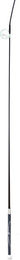 FLECK Dressurgerät CONTACT Longierbedarf aus Nylon Schwarz 110 cm – Bild 1 von 2