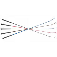 Produktbild von Fleck Dressurgerte FL ECO Longierbedarf aus Nylon mit Rubber Griff 50er Paket bunt