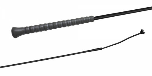 Produktbild von FLECK Dressurgerte FL ECO Nylongespinst mit Rubber Griff in Schwarz