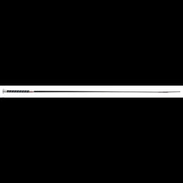 FLECK Dressurgerte Silktouch Crystal chrom aus Kunstleder 110 cm – Bild 1 von 2