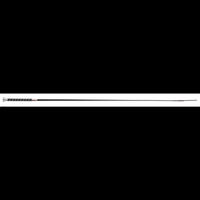 Produktbild von FLECK Dressurgerte Silktouch Crystal chrom aus Kunstleder 110 cm