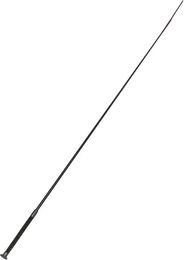 Produktbild von FLECK Dressurgerte SilkTouch Graphite Premium aus Fiberglas 120cm Grau Schwarz