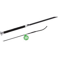 Produktbild von FLECK Dressurgerte SilkTouch PREMIUM 110 cm Chrom Metall