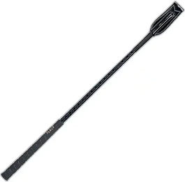 Fleck Flapper Peitsche aus Kunstleder grau/schwarz 55 cm – Bild 1 von 2