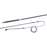 Produktbild von FLECK Longierpeitsche aus Nylon mit Wickelgriff 200 cm lila