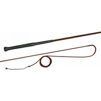 Produktbild von FLECK Longierpeitsche mit ERGO-Griff aus Nylon in Braun 180 cm
