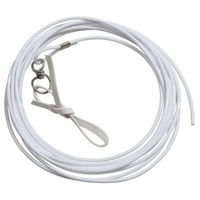 Produktbild von Fleck Peitschenschlag aus Silikon in Weiß 250cm - 250 cm