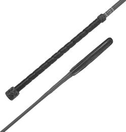 Produktbild von Fleck Professional Dressurgerte aus Leder in Schwarz