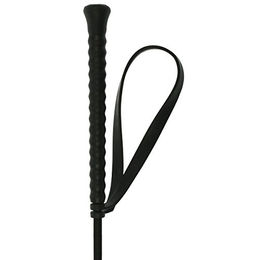 FLECK Springstock aus Nylon mit Rubber-Griff 60cm Schwarz – Bild 1 von 3