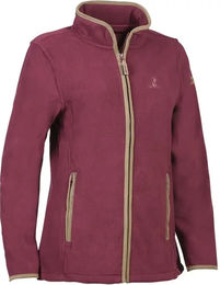 Produktbild von Fleecejacke für Damen PERCUSSION Scotland in Rot Größe M
