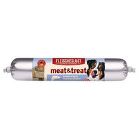 Produktbild von Fleischeslust Belohnungssnack Lachs getreidefrei glutenfrei zuckerfrei monoprotein 80 g - 12 x 80 g