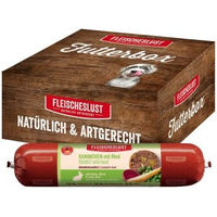 Produktbild von Fleischeslust Hund Nassfutter Adult Rind mit Erbse Birne und roter Bete getreidefrei 6x800 g