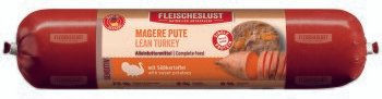 Fleischeslust Hund Nassfutter Sensitiv Adult Pute Monoprotein 12x800 g - 12 x 800 g – Bild 1 von 2