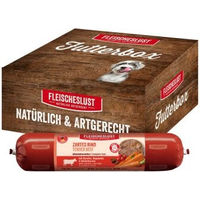 Produktbild von Fleischeslust Hundewurst Rind mit Stückchen in Sauce Adult 6x800 g