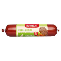 Produktbild von Fleischeslust Kaninchen mit Rind, Wurzelgemüse, Leinöl und Petersilie für Adult, 400 g - 400 g