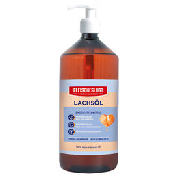 Fleischeslust Lachsöl Nahrungsergänzung für Hunde Adult 1000 ml - 1000 ml – Bild 1 von 2