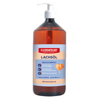 Produktbild von Fleischeslust Lachsöl Nahrungsergänzung für Hunde Adult 1000 ml - 1000 ml