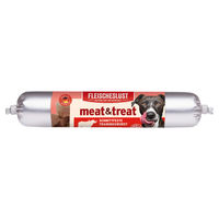 Produktbild von Fleischeslust Meat & Treat Büffel Belohnungssnack für Hunde getreidefrei und glutenfrei 80 g - 12 x 80 g