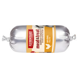 Fleischeslust Meat & Treat Trainingswurst Geflügel Belohnungssnack ohne Farb- und Aromastoffe 200 g - 200 g – Bild 1 von 3