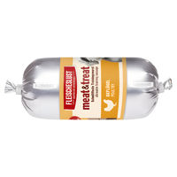 Produktbild von Fleischeslust Meat & Treat Trainingswurst Geflügel Belohnungssnack ohne Farb- und Aromastoffe 200 g - 200 g