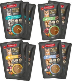 Fleischeslust Pussy Deluxe Mix-Paket Alleinfutter für Katzen 10x85g – Bild 1 von 1