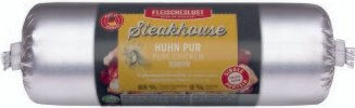 Fleischeslust Sensitiv Nassfutter Wurst Huhn und Pferd getreidefrei monoprotein 12x500 g – Bild 1 von 3