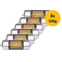 Produktbild von Fleischeslust Steakhouse Huhn pur Monoprotein Wurst für Hunde und Katzen getreidefrei 14x 500g - 500 g