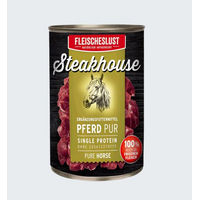Produktbild von Fleischeslust Steakhouse Pur Hundefutter 6x800g - 800 g