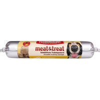 Produktbild von Fleischeslust Trainingswurst Käsewurst Belohnungssnack ohne Farb- und Aromastoffe sowie Konservierungsstoffe 6 x 80 g - 6 x 80 g