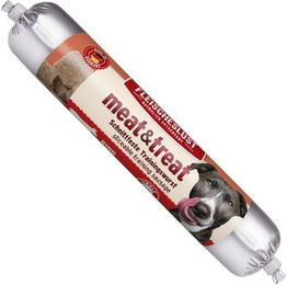 Fleischeslust Trainingswurst Meat & Treat Rind für Hunde 12x80 g – Bild 1 von 1