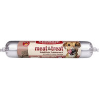 Produktbild von Fleischeslust Trainingswurst Rindsleberwurst Belohnungssnack ohne Farb- und Aromastoffe sowie Konservierungsstoffe 80 g