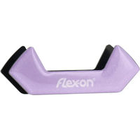 Produktbild von Flex-On Aluminium Steigbügel geneigt mit Grip in Schwarz/Schwarz/Pflaume