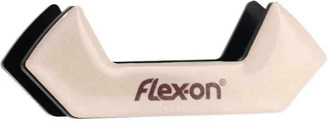 Flex-On Aluminium Steigbügel geneigt Ultra-Grip Schwarz-Schwarz-Lila – Bild 1 von 1
