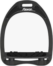 Flex-On Aluminium Steigbügel Grau Schwarz/Schwarz – Bild 1 von 1