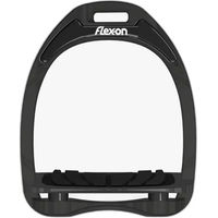 Produktbild von Flex-On Aluminium Steigbügel Grau Schwarz/Schwarz