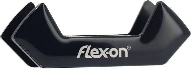 Flex-On Aluminium Steigbügel mit flachem Grip in Grau/Alu/Orange – Bild 1 von 1