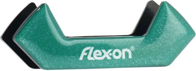 Flex-On Aluminium Steigbügel Plat Grip Grau/Alu/Jaune – Bild 1 von 1