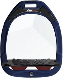 Flex-On Aluminium Steigbügel Plat Grip Schwarz/Marineblau – Bild 1 von 1