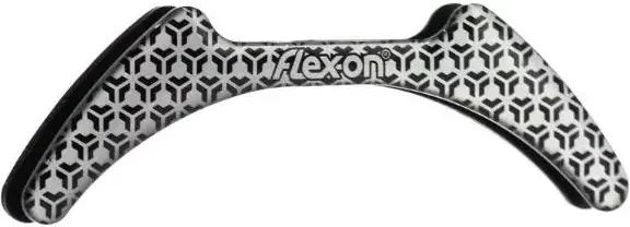 Flex-On Aluminium Steigbügel Plat Ultra-Grip Schwarz/Schwarz/Grau – Bild 1 von 1