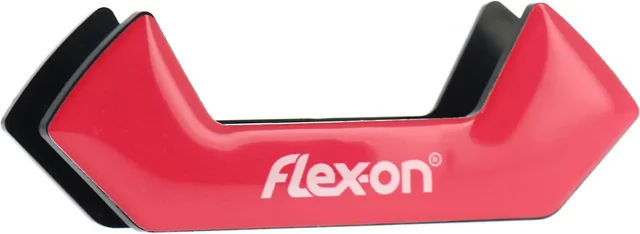 Flex-On Aluminium Steigbügel Schräg Ultra-Grip Schwarz/Schwarz/Gelb – Bild 1 von 1