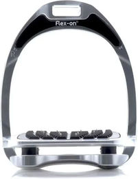 Flex-On Aluminium Steigbügel Ultra-Grip Grau – Bild 1 von 1