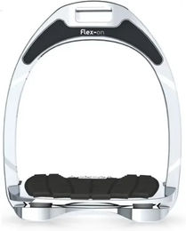 Flex-On Aluminium Steigbügel Ultra-Grip grau alu braun – Bild 1 von 1