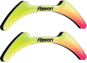 Flex-On Aluminium Steigbügel Ultra-Grip Grau/Alu/Pflaume – Bild 1 von 1