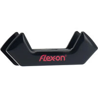 Produktbild von Flex-On Aluminium Steigbügel Ultra-Grip Schwarz/Hellblau