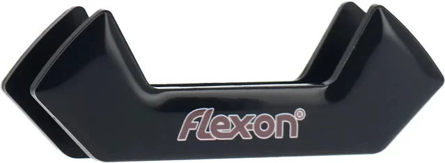 Flex-On Aluminium Steigbügel Ultra-Grip Schwarz-Schwarz-Orange – Bild 1 von 1