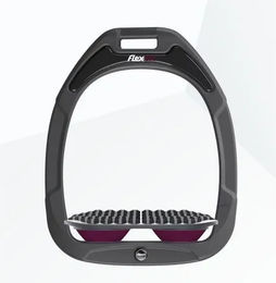 Flex-On Endurance Plattensättel Grip Anthrazit Grau Pflaume Green Composite für Pferde – Bild 1 von 1