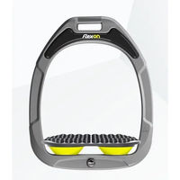 Produktbild von Flex-On Endurance Steigbügel aus Green Composite in Aluminium Grau Gelb